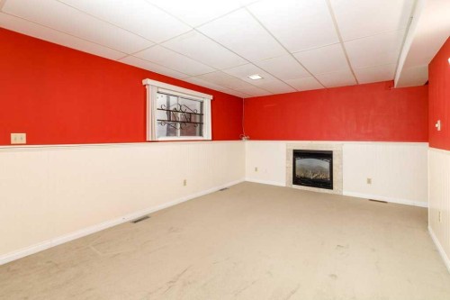 32 Greig Drive, Red Deer, AB - Indoor With Fireplace