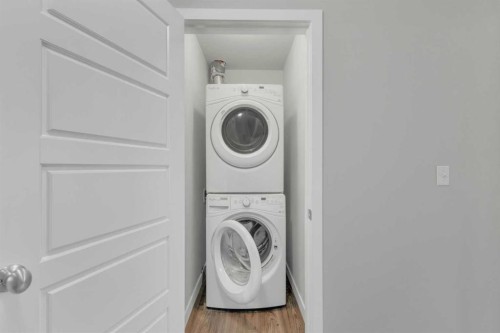 304-125 Caribou Crescent, Red Deer, AB - Indoor Photo Showing Laundry Room