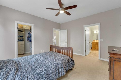 29 Emily Crescent, Lacombe, AB - Indoor Photo Showing Bedroom