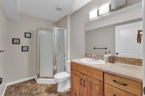 29 Emily Crescent, Lacombe, AB - Indoor Photo Showing Bathroom