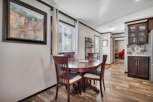 116 41310 Range, Rural Lacombe County, AB - Indoor Photo Showing Dining Room