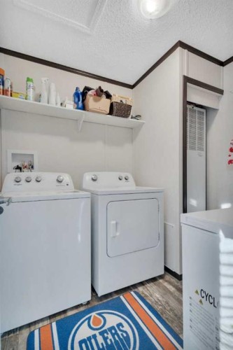 116 41310 Range, Rural Lacombe County, AB - Indoor Photo Showing Laundry Room