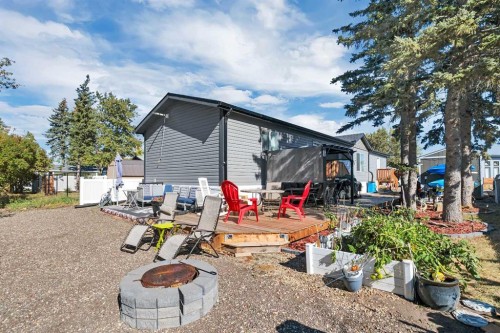 116 41310 Range, Rural Lacombe County, AB - Outdoor With Deck Patio Veranda