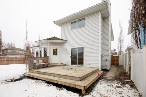 87 Denison Crescent, Red Deer, AB - Outdoor With Deck Patio Veranda With Exterior