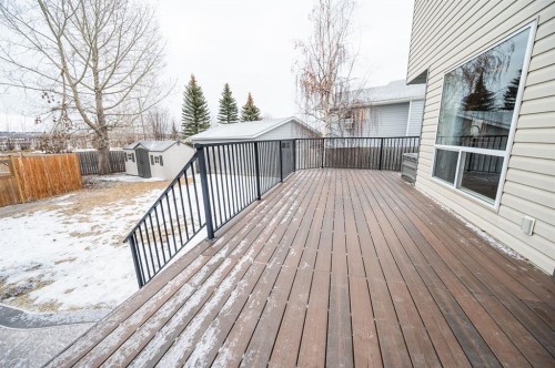 75 Doherty Close, Red Deer, AB - Outdoor With Deck Patio Veranda With Exterior