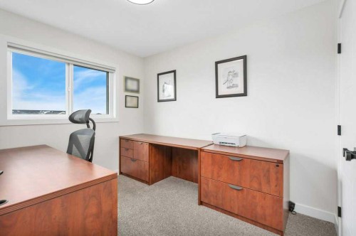26 Athens Place, Blackfalds, AB - Indoor Photo Showing Office