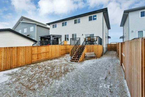 26 Athens Place, Blackfalds, AB - Outdoor With Deck Patio Veranda With Exterior