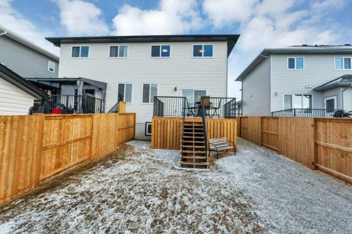 26 Athens Place, Blackfalds, AB - Outdoor With Deck Patio Veranda With Exterior