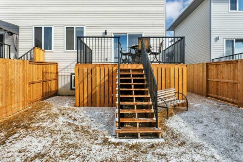 26 Athens Place, Blackfalds, AB - Outdoor With Deck Patio Veranda With Exterior