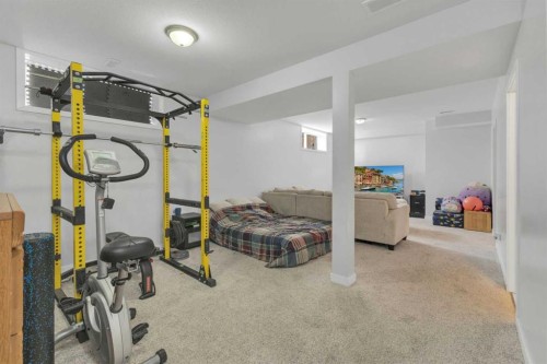 155 Inglewood Drive, Red Deer, AB - Indoor Photo Showing Gym Room