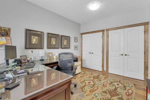 8 Laurel Close, Sylvan Lake, AB - Indoor Photo Showing Office