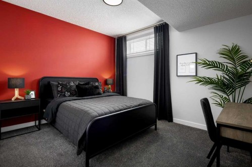 542 Legacy Circle Se, Calgary, AB - Indoor Photo Showing Bedroom