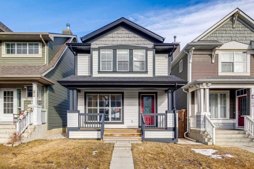 99 Auburn Bay Manor Se, Calgary, AB - Outdoor With Deck Patio Veranda With Facade