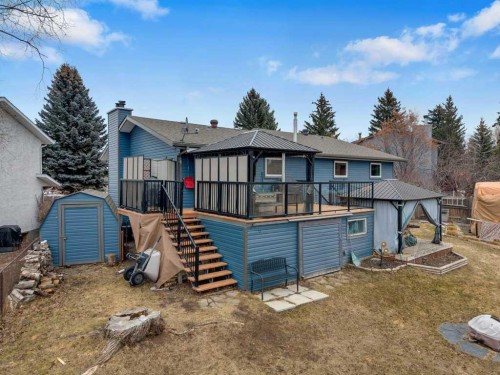 16 Markle Crescent, Red Deer, AB - Outdoor With Deck Patio Veranda