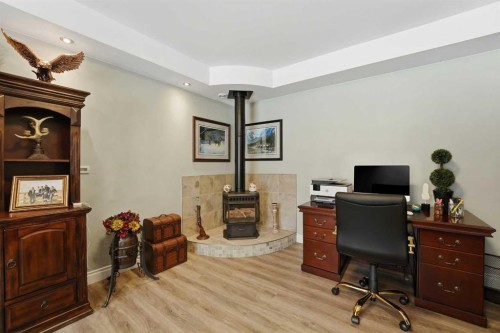 3722 44 Avenue, Red Deer, AB - Indoor Photo Showing Office