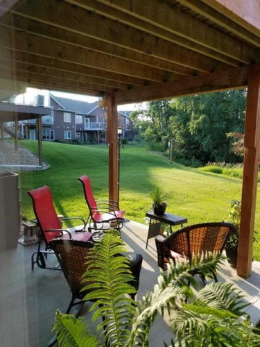 4916 Beardsley Avenue, Lacombe, AB - Outdoor With Deck Patio Veranda