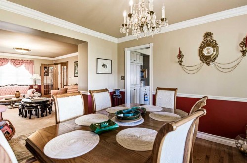 3000 35 Street, Ponoka, AB - Indoor Photo Showing Dining Room