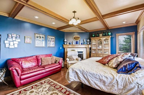 3000 35 Street, Ponoka, AB - Indoor With Fireplace