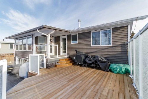 37 Northstar Drive, Lacombe, AB - Outdoor With Deck Patio Veranda With Exterior