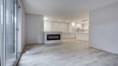 45 Nichols Crescent, Red Deer, AB - Indoor Photo Showing Living Room With Fireplace