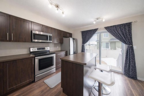 807-30 Carleton Avenue, Red Deer, AB - Indoor Photo Showing Kitchen