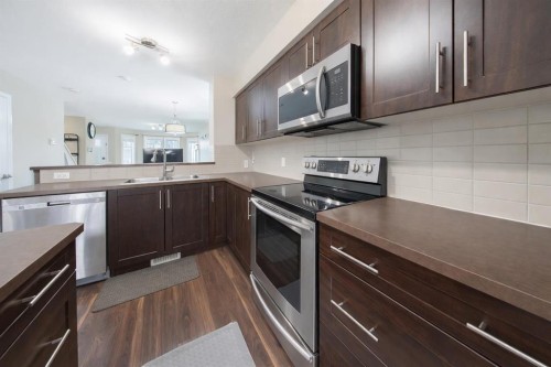 807-30 Carleton Avenue, Red Deer, AB - Indoor Photo Showing Kitchen