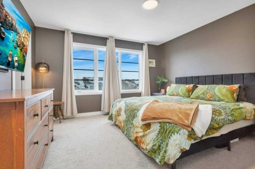 49 Evergreen Way, Red Deer, AB - Indoor Photo Showing Bedroom