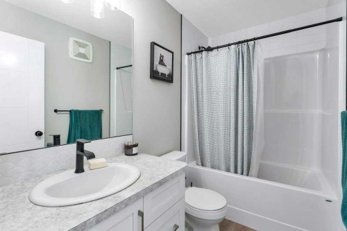 49 Evergreen Way, Red Deer, AB - Indoor Photo Showing Bathroom