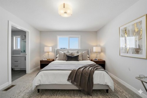 114 Palmer Circle, Blackfalds, AB - Indoor Photo Showing Bedroom