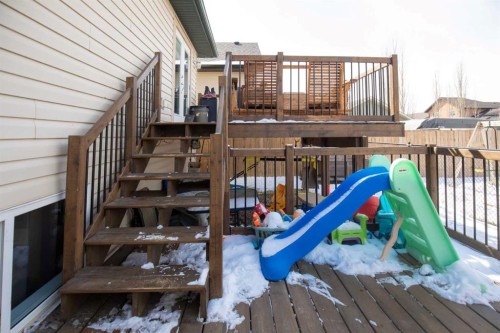 44 White Avenue, Red Deer, AB - Outdoor With Deck Patio Veranda With Exterior