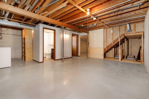 17 George Crescent, Red Deer, AB - Indoor Photo Showing Basement