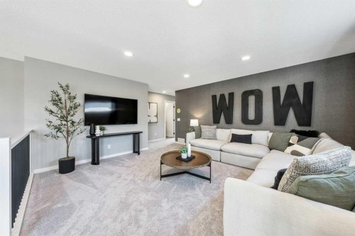56 Osprey Hill Place Sw, Calgary, AB - Indoor Photo Showing Living Room