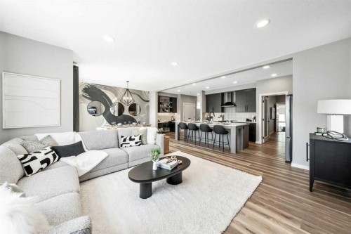56 Osprey Hill Place Sw, Calgary, AB - Indoor Photo Showing Living Room