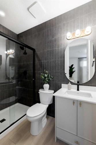 236 Amblestone Crescent Nw, Calgary, AB - Indoor Photo Showing Bathroom