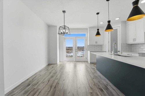 4240 Bauman Way, Innisfail, AB - Indoor Photo Showing Kitchen With Upgraded Kitchen