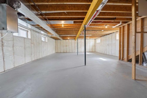 4240 Bauman Way, Innisfail, AB - Indoor Photo Showing Basement