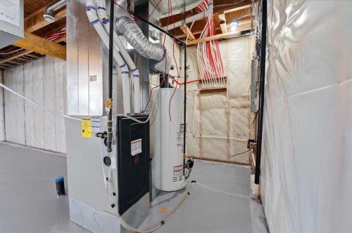 4240 Bauman Way, Innisfail, AB - Indoor Photo Showing Basement