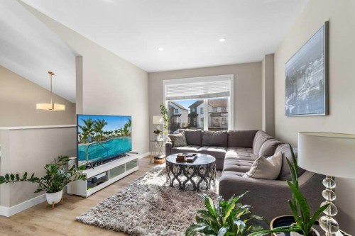 56 Evergreen, Red Deer, AB - Indoor Photo Showing Living Room