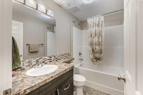 18 Mackenzie Crescent, Lacombe, AB - Indoor Photo Showing Bathroom