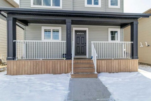 157 Hampton Crescent, Sylvan Lake, AB - Outdoor With Deck Patio Veranda