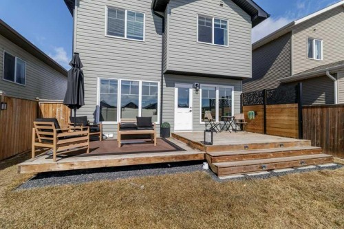 157 Hampton Crescent, Sylvan Lake, AB - Outdoor With Deck Patio Veranda With Exterior