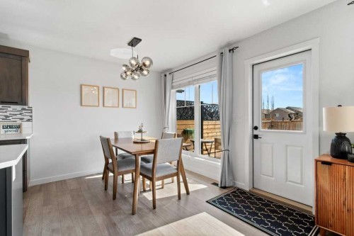 157 Hampton Crescent, Sylvan Lake, AB - Indoor Photo Showing Dining Room