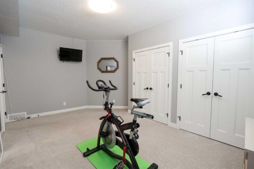 146 Sutherland Close, Red Deer, AB - Indoor Photo Showing Gym Room