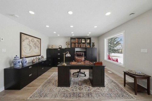 37301 Range Road 264, Rural Red Deer County, AB - Indoor Photo Showing Office