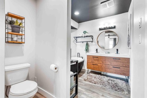 211 4 Avenue Se, Three Hills, AB - Indoor Photo Showing Bathroom