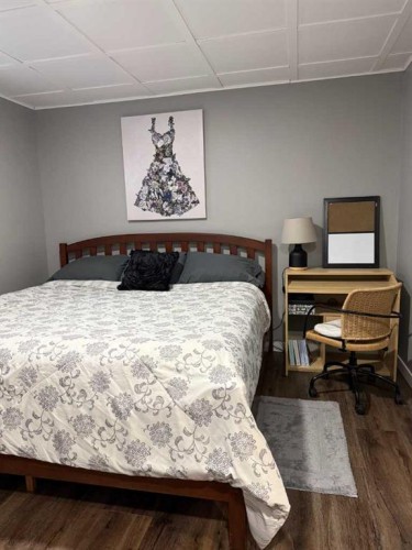 211 4 Avenue Se, Three Hills, AB - Indoor Photo Showing Bedroom