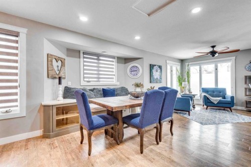 211 4 Avenue Se, Three Hills, AB - Indoor Photo Showing Dining Room