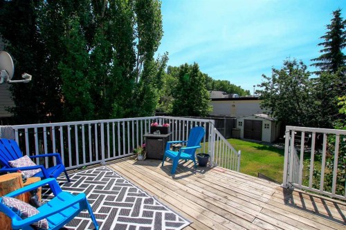 60 Arnold Close, Red Deer, AB - Outdoor With Deck Patio Veranda With Exterior