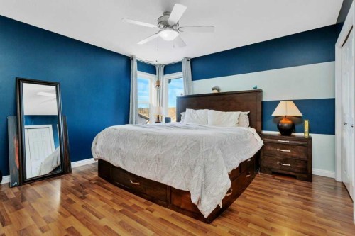 95 Jepsen Crescent, Red Deer, AB - Indoor Photo Showing Bedroom