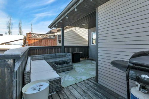 95 Jepsen Crescent, Red Deer, AB - Outdoor With Deck Patio Veranda With Exterior